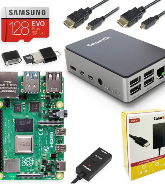 CanaKit Raspberry Pi 4 Starter Kit - 4GB RAM