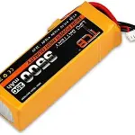 tcp 11.1v 3500mah 25c battery xt60 female