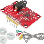 Ecg module AD8232 ecg measurement pulse heart ecg monitoring sensor module kit
