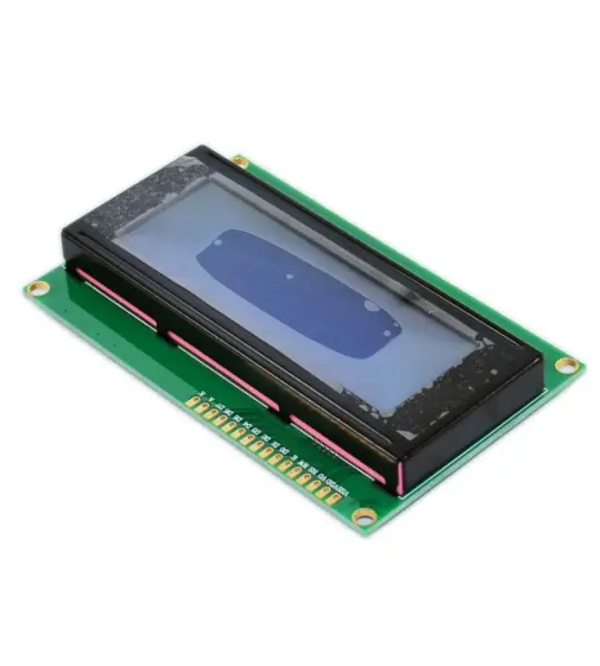 2004A 20x4 5V Character LCD Display Module SPLC780 Controller Blue Backlight ( black board module)