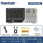 Hantek DPO6104B Digital Storage Oscilloscope 4 Channels 100MHz 1 GSa/s Sample Rate Waveform Generator Spectrum Analyzer