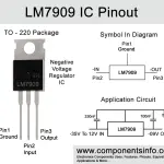 LM7909- TO220 Regulator