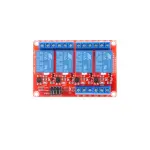 12V 4 Channel High / Low Level Trigger with Optical Isolation Relay Module