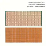 PCB Board with double sided holes - 6.5*14.5 single row