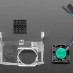 official raspberry pi 4 case fan and heatsink