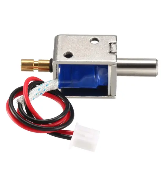 DC12V 0.43A 4mm Mini Electromagnetic Solenoid Lock Push Pull Type for Electirc Door Lock