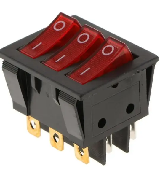 ON-OFF, 9 Pin Light - IC135 3 Stove Switch