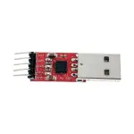 USB to TTL UART Serial Converter CP2102 STC (red)