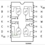 HCF4093 Quad 2 Input Nand Schmitt Trigger