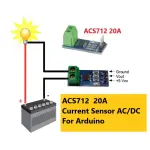 ACS 712 Current Sensor Module 20A