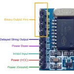 XD-61 MT8870 DTMF decoder module voice telephone module