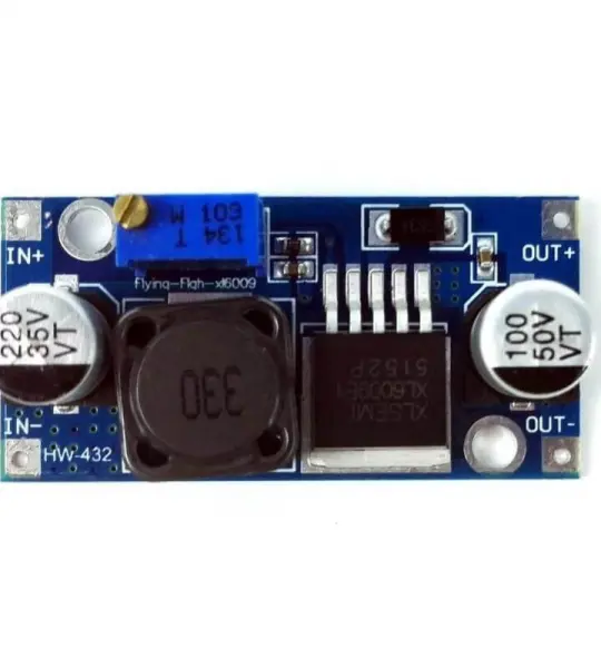 XL6009 BOOST CONVERTER 3-34V TO 4-35V ADJUSTABLE