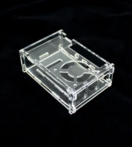 Raspberry pi 4 case Model B Acrylic case with Fan