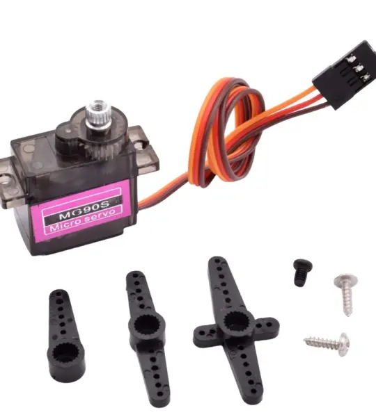 MG90S Micro Servo - High Torque 360 Metal Gear