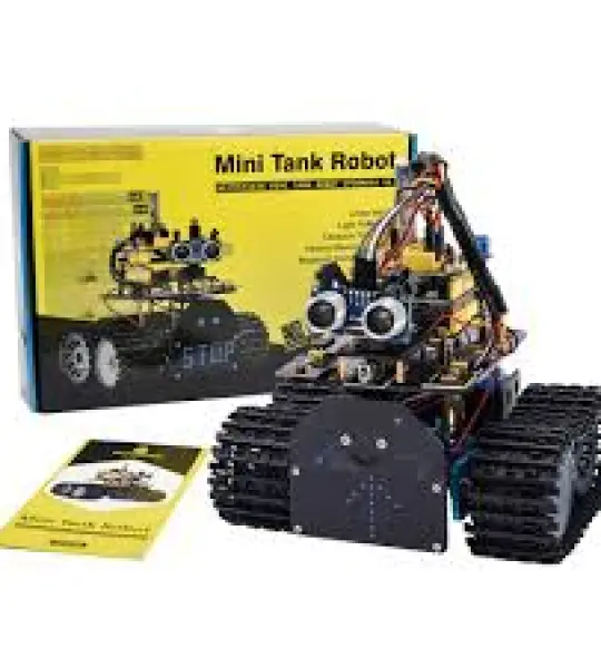 Keyestudio DIY Mini Tank V2.0 Smart BT Robot Car Kit stem robot kit for Arduino Uno