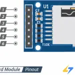 mini micro sd card reader module