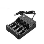 4 slot usb 18650 battery charger
