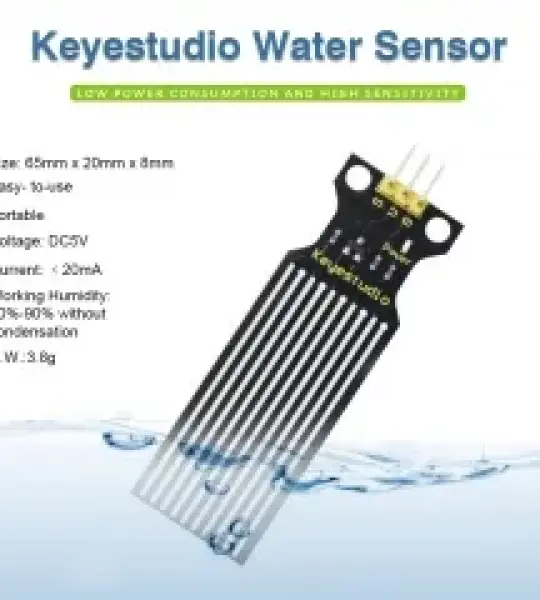 Keyestudio Water Level Sensor Droplet Detection Module for Arduino UNO R3