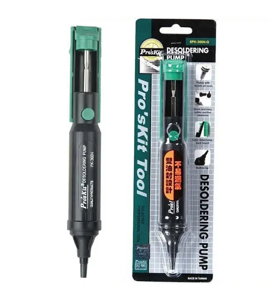 ProsKit 8PK-366N-G De soldering Pump Piston with Double Oil Seals