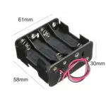 8aa back to back battery holder