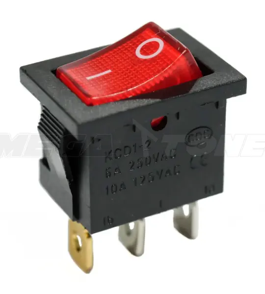 ON-OFF, 3 Pin Light - IC118 Mini Lighted Switch