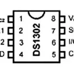DS1302 - DIP8 IC
