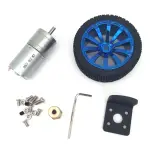 DC 6V 620 Rpm 25GA370 DC Reduction Gear Motor with wheel