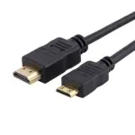 MINI HDMI TO HDMI 1.5 METER BLACK CABLE