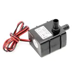 Pump 12V/400mA Black (L x W x H): 3.90 x 3.30 x 2.50 cm