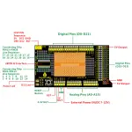 MEGA ProtoShield V3 with mini Breadboard