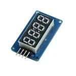 TM1637 4 Digits 7 Segment Led Display Module with Clock for Arduino