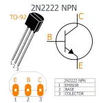 2n2222 NPN transistor