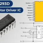 l293d motor driver ic