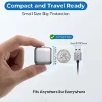 Type-C Smart Auto-Power-Off Charger Adapter, Full-Charge Auto Cutoff Intelligent Power Protector, Overc