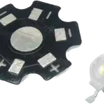 smd 1w led bulb cold white with heatsink