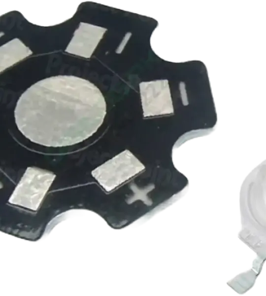 smd 1w led bulb cold white with heatsink