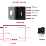 LM 2575 Voltage Regulator