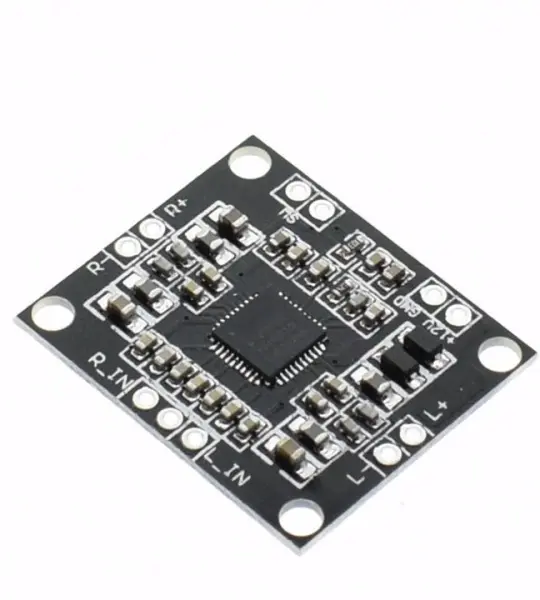 PAM8610 Digital Power Amplifier Board 2x15W Dual Channel Stereo D Class High-power Amplifier Board Miniature