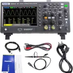 Hantek DSO2C10 Digital Oscilloscope 2CH 1GSa/S Storage Economical Oscilloscope 100MHZ Bandwidth Handheld