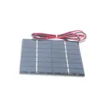 4.2 V 100mA Solar Cell - Solar Panel 60x60mm with 1m wire
