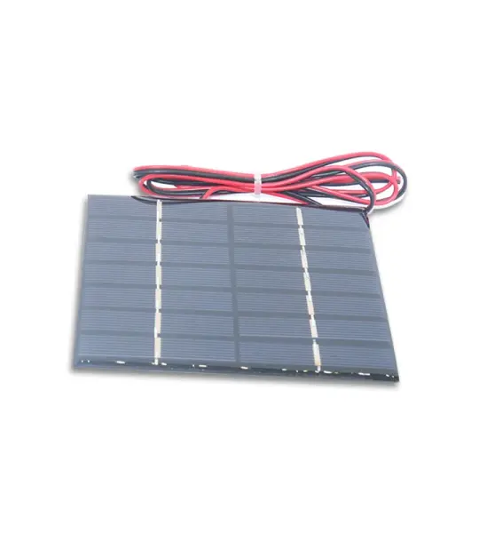 4.2 V 100mA Solar Cell - Solar Panel 60x60mm with 1m wire