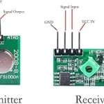 433Mhz RF transmitter and Receiver module