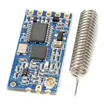 HC12 SI4463 433MHZ TRANSCEIVER MODULE - LONG RANGE with antenna Original