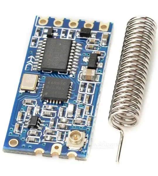 HC12 SI4463 433MHZ TRANSCEIVER MODULE - LONG RANGE with antenna Original