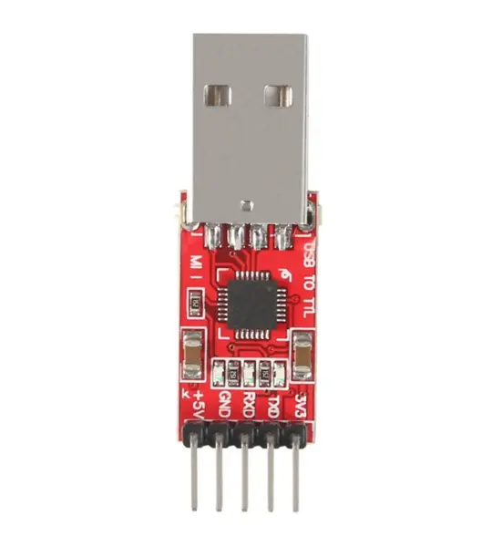 USB to TTL UART Serial Converter CP2102 STC (red)