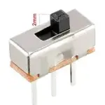 Slide switch for breadboard 3 pin
