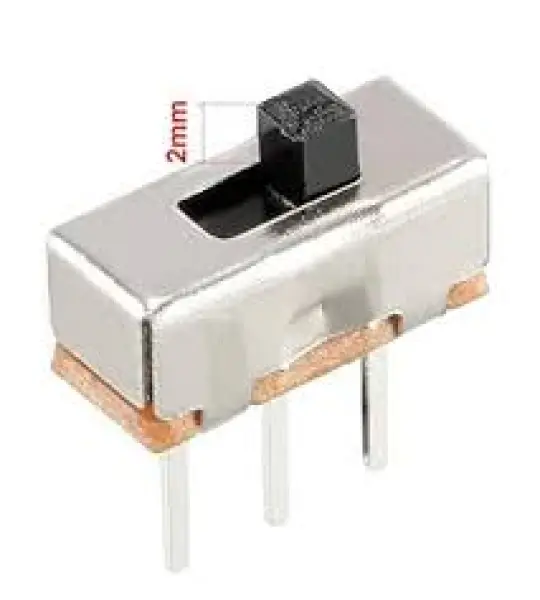 Slide switch for breadboard 3 pin