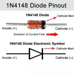 1N4148-100V 450 mA ZENER Diode