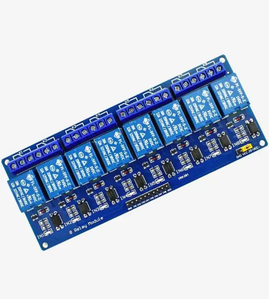 5v 8 channel relay module board