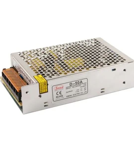 SMUN D-50A 5V 6A / 12V 2A Dual Output Switching Power Supply 50W SMPS With CE RoHS Certificates